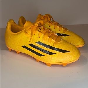 Adidas F5 Messi Indoor Soccer Turf Shoes Orange 3
